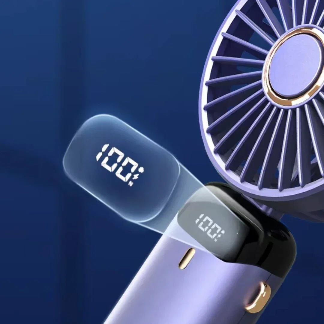 Mini Ventilateur Rechargeable LED